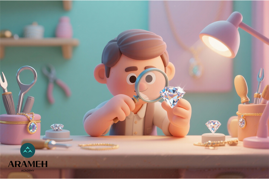 گوهر شناسی - چگونه یک الماس را انتخاب کنید